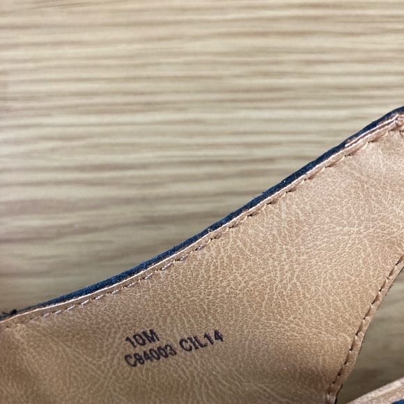 BOC Size 10 Black Slingback Open Toe Sandals - Picture 2 of 10